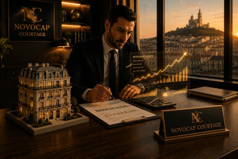 Prêt in fine pour investissement immobilier à Marseille — Novocap Courtage
